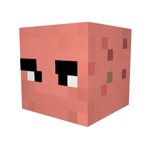 Blyskacz08 Minecraft avatar head, 3D render