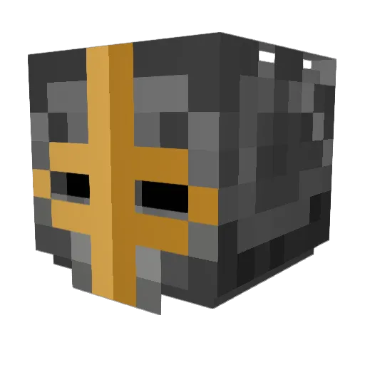 Bman77477 Minecraft avatar head, 3D render