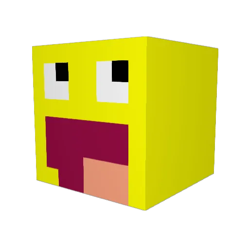 Bmose5 Minecraft avatar head, 3D render
