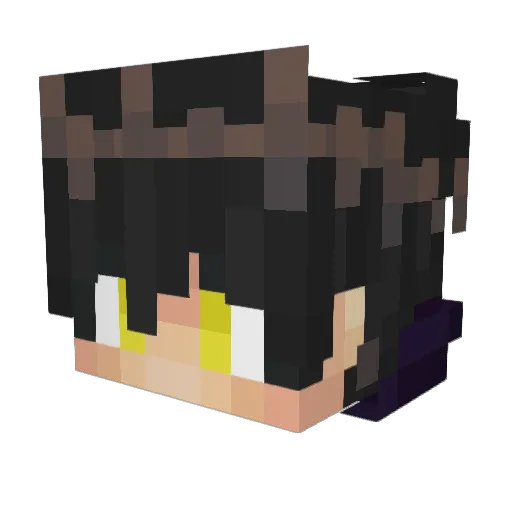 Bnith Minecraft avatar head, 3D render