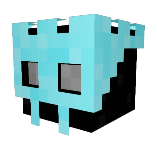 Bnitro90 Minecraft avatar head, 3D render
