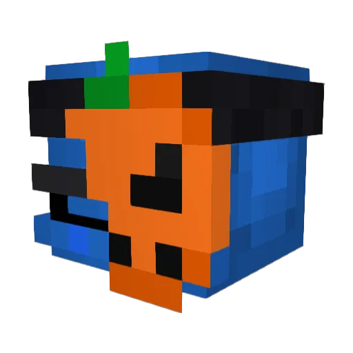 Bnr_xngel Minecraft avatar head, 3D render