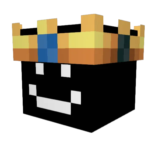 Bnrgir Minecraft avatar head, 3D render