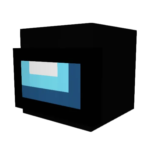 Bo3kbr Minecraft avatar head, 3D render