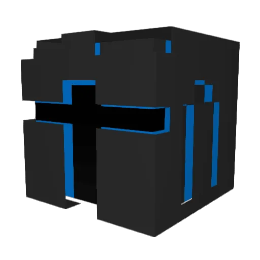 BoBoTheUnholy Minecraft avatar head, 3D render