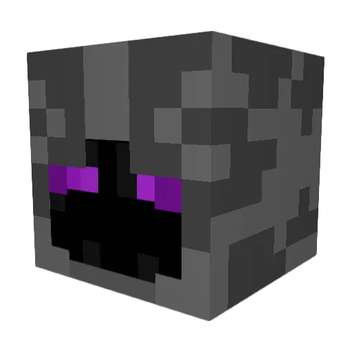 BoDaBill Minecraft avatar head, 3D render