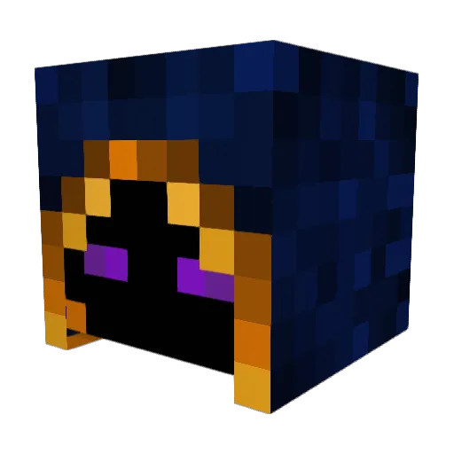 BoHawk Minecraft avatar head, 3D render