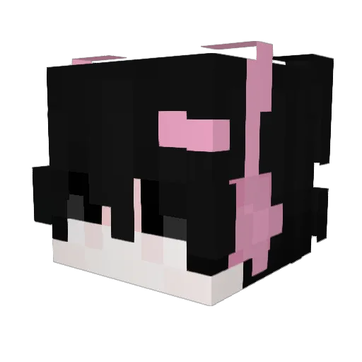Bo_Cun Minecraft avatar head, 3D render