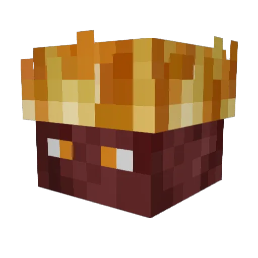 Boabsteel Minecraft avatar head, 3D render
