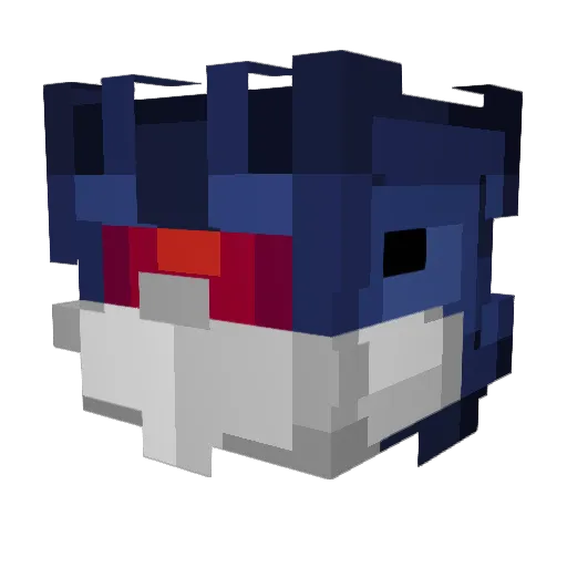 Boacon07 Minecraft avatar head, 3D render
