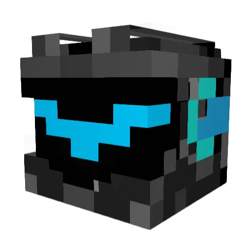 Boat7 Minecraft avatar head, 3D render