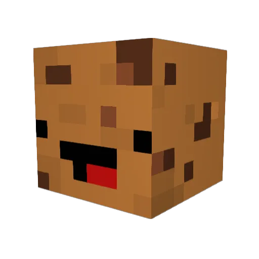 BoatMaxi Minecraft avatar head, 3D render