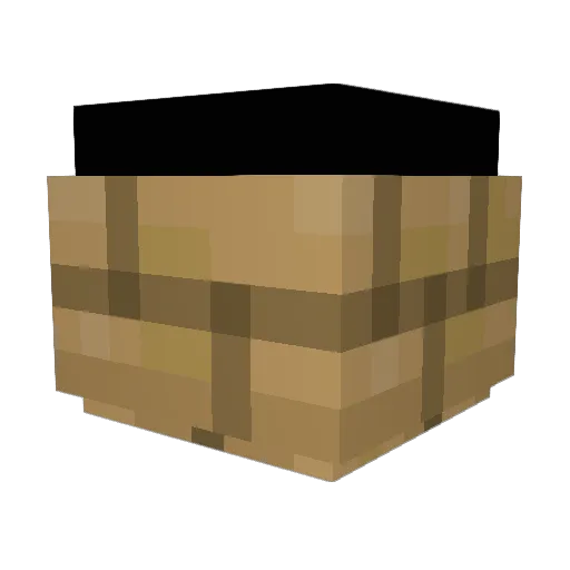Minecraft-Avatar von BoatTheBoat: Kopf als 3D-Render