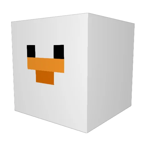Boats57 Minecraft avatar head, 3D render