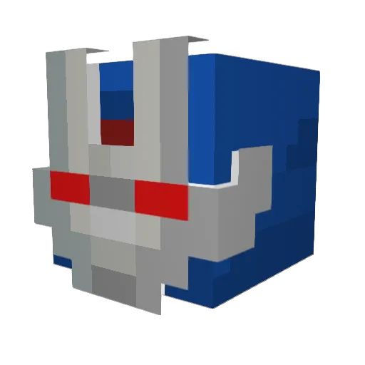 Bob9448 Minecraft avatar head, 3D render