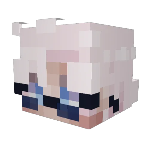 BobBillyJoe1 Minecraft avatar head, 3D render