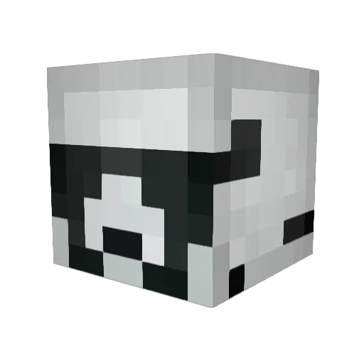 BobDaBlob27 Minecraft avatar head, 3D render