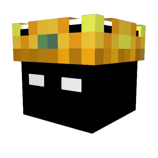 BobDoDook Minecraft avatar head, 3D render