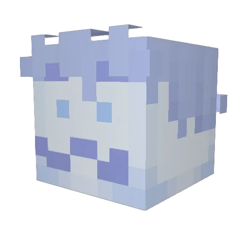 BobGrease Minecraft avatar head, 3D render