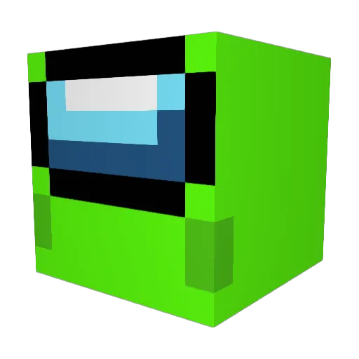 BobJobWasTaken Minecraft avatar head, 3D render