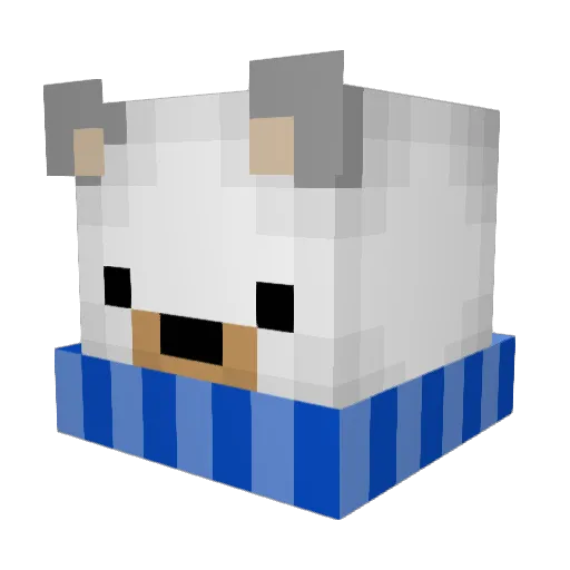 BobLikesTrains1 Minecraft avatar head, 3D render