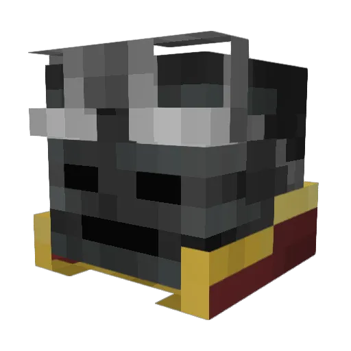 BobSanad Minecraft avatar head, 3D render