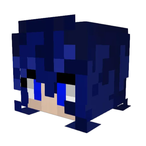 BobTheBaconGuy Minecraft avatar head, 3D render