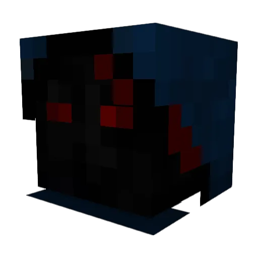 BobTheKoala Minecraft avatar head, 3D render