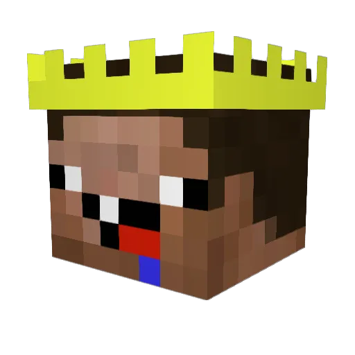 Bob_1811 Minecraft avatar head, 3D render