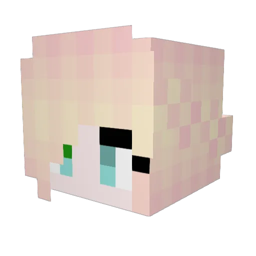 Bob_Neale_13579 Minecraft avatar head, 3D render