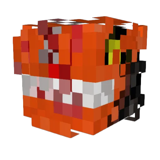 Bob_TheEater Minecraft avatar head, 3D render