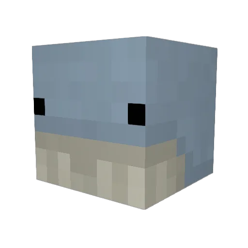 Bob_XII Minecraft avatar head, 3D render