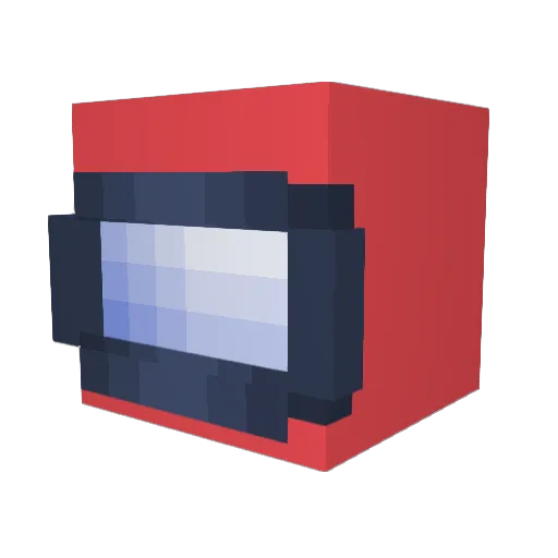 Bob_banan Minecraft avatar head, 3D render