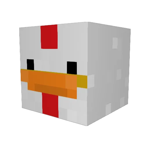 Boba_Fred07 Minecraft avatar head, 3D render