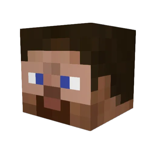 Bobafett338 Minecraft avatar head, 3D render