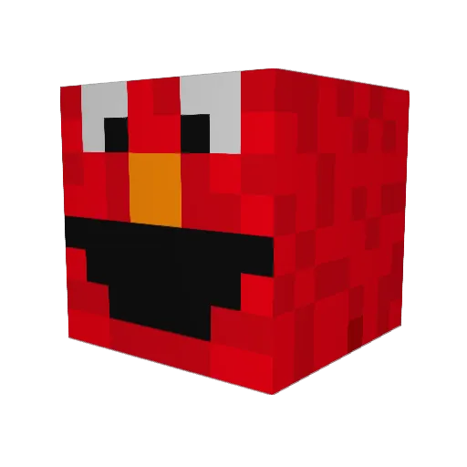 Bobas_Revenge Minecraft avatar head, 3D render