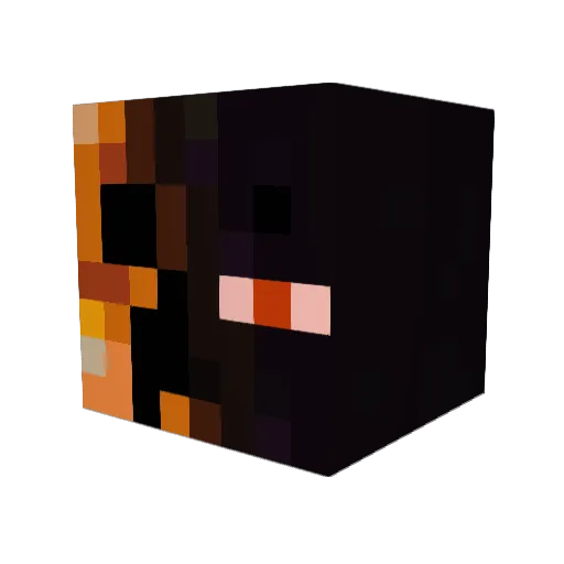 Bobby2148 Minecraft avatar head, 3D render