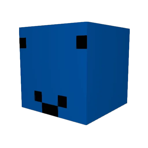 Bobby3008 Minecraft avatar head, 3D render