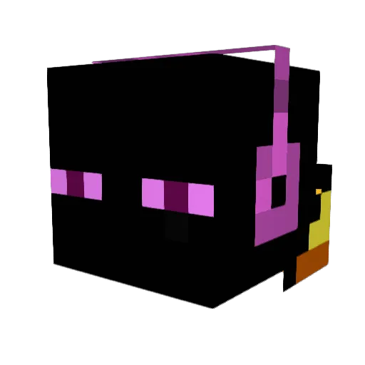BobbyCholo Minecraft avatar head, 3D render