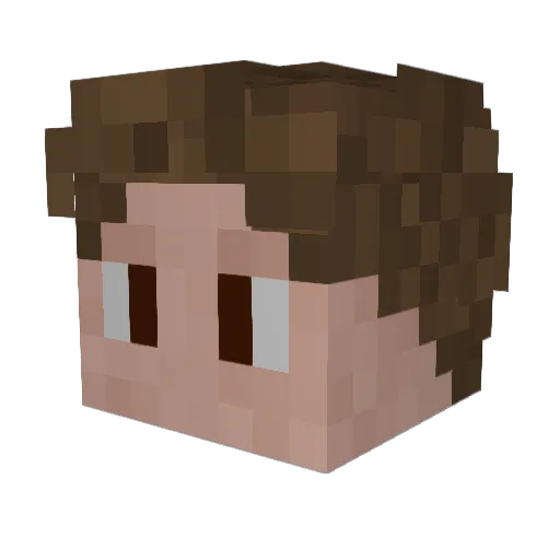 BobbyFresh85 Minecraft avatar head, 3D render