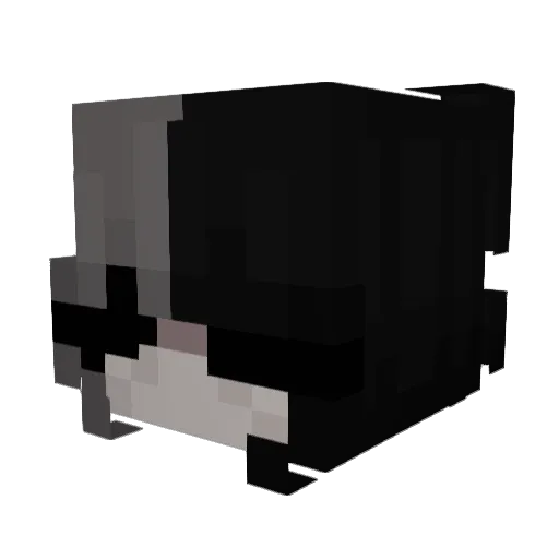 BobbyPin_MZ2 Minecraft avatar head, 3D render