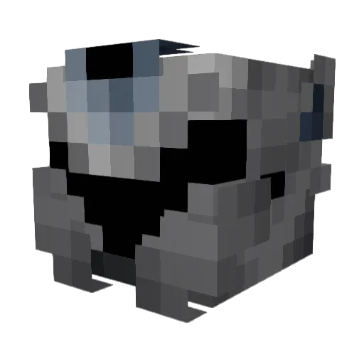 BobbyR Minecraft avatar head, 3D render