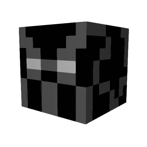 BobbySaquet Minecraft avatar head, 3D render