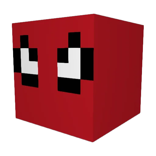 BobbyTaco14 Minecraft avatar head, 3D render