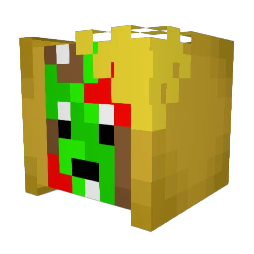 Bobby_shmurda5 Minecraft avatar head, 3D render