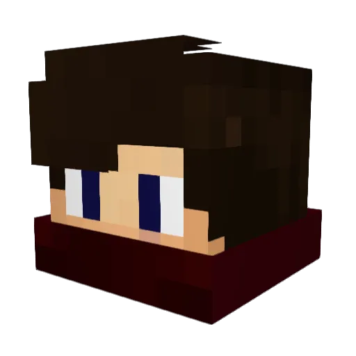 Bobbyblaze56 Minecraft avatar head, 3D render