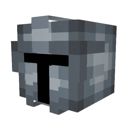 Bobbybobington Minecraft avatar head, 3D render