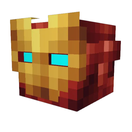 Bobbyflay253 Minecraft avatar head, 3D render