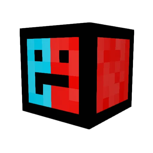 Bobbyjoe1 Minecraft avatar head, 3D render