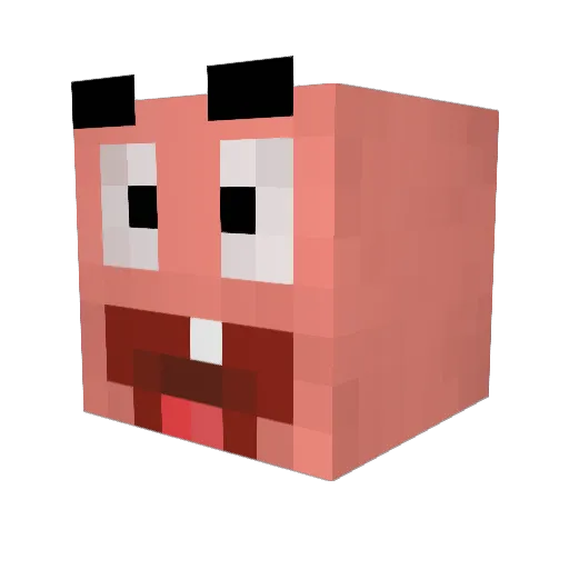 Bobcrafter0123 Minecraft avatar head, 3D render